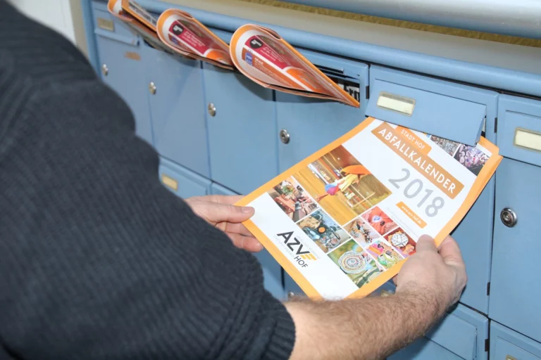 Abfallkalender 2018 wird verteilt