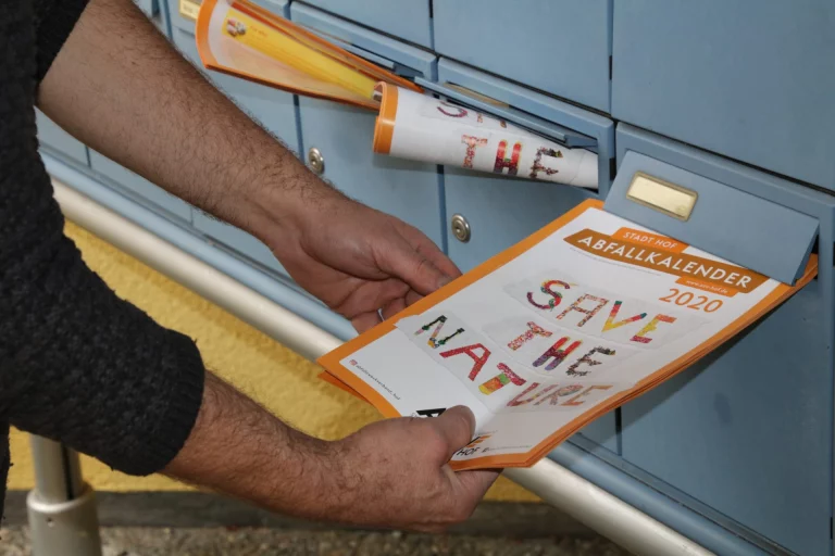Abfallkalender 2020 wird verteilt
