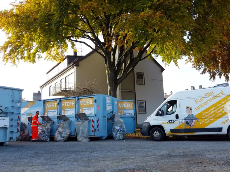 Wertstoffmobil wird wieder gestellt