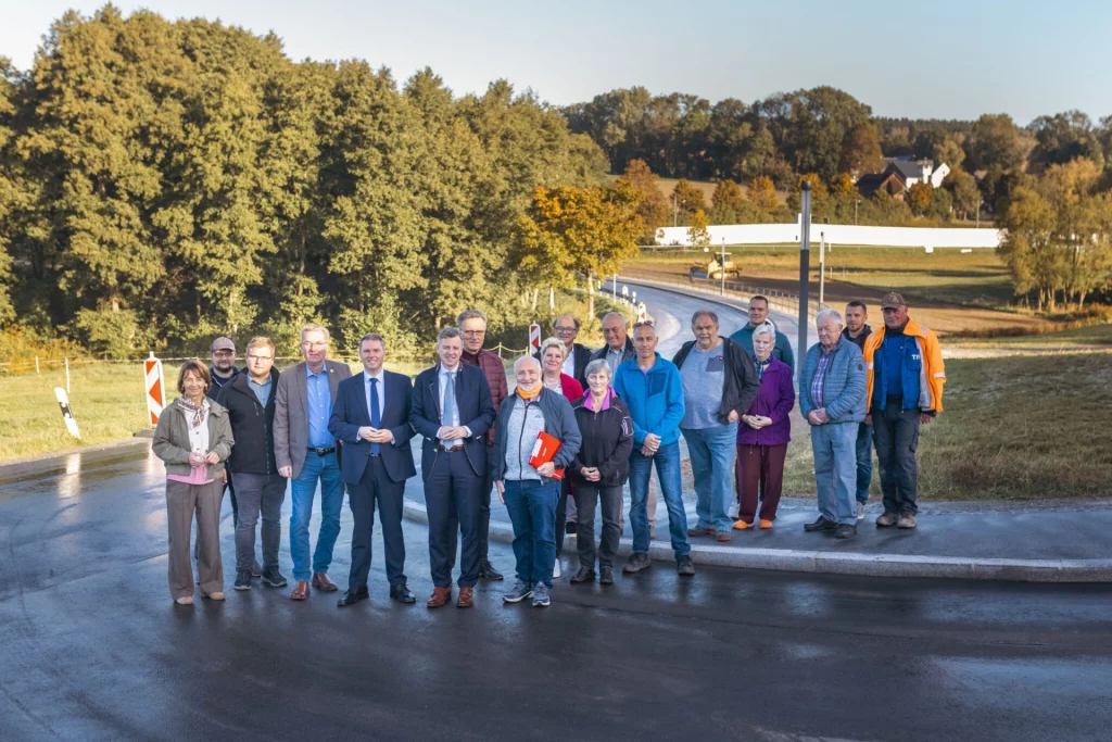 Neuer Gehweg in Mödlareuth
